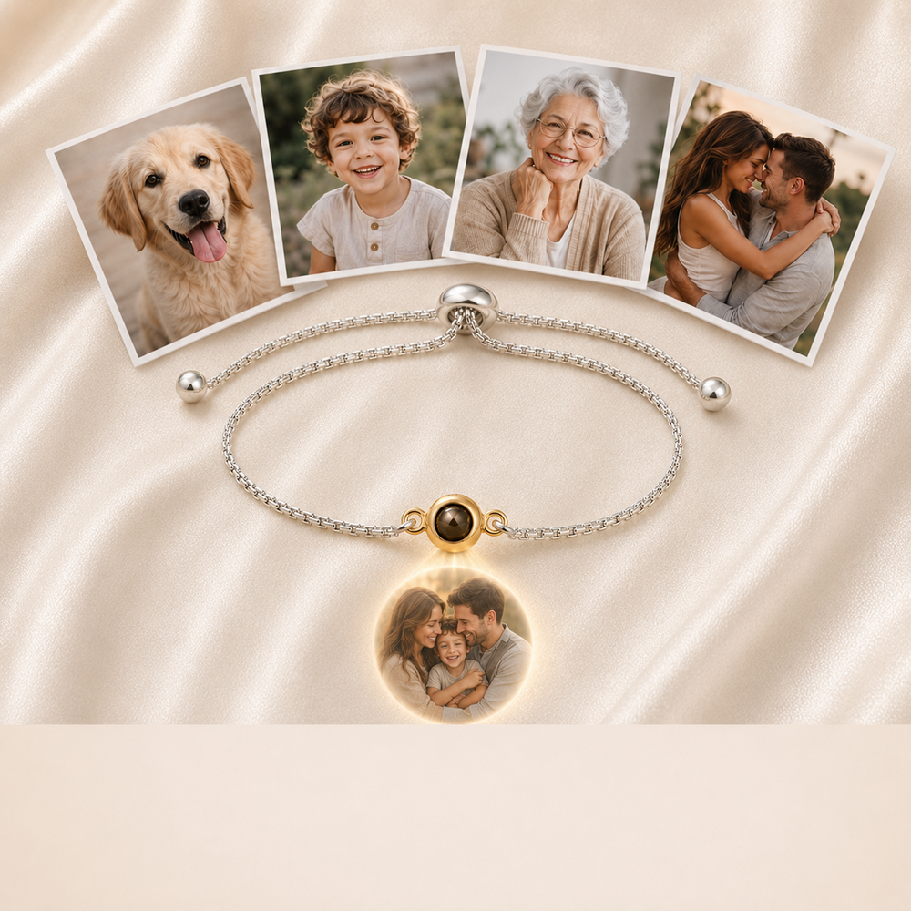 MONVERIA™ | Bracciale Legame Personalizzato con Foto