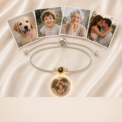 MONVERIA™ | Bracciale Legame Personalizzato con Foto