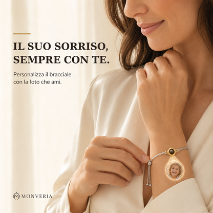 MONVERIA™ | Bracciale Legame Personalizzato con Foto