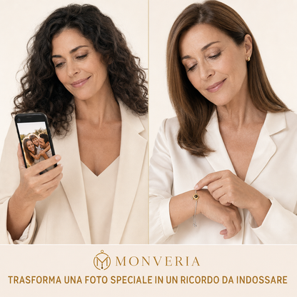 MONVERIA™ | Bracciale Legame Personalizzato con Foto