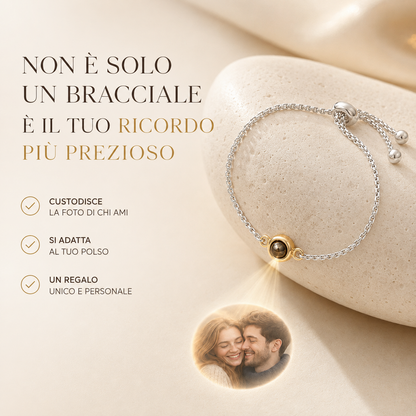 MONVERIA™ | Bracciale Legame Personalizzato con Foto