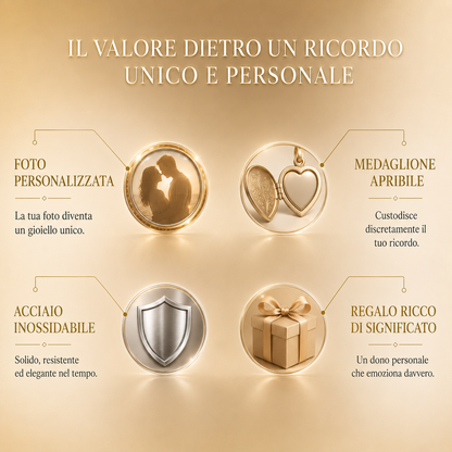 MONVERIA | Collana Legame Personalizzata con Foto