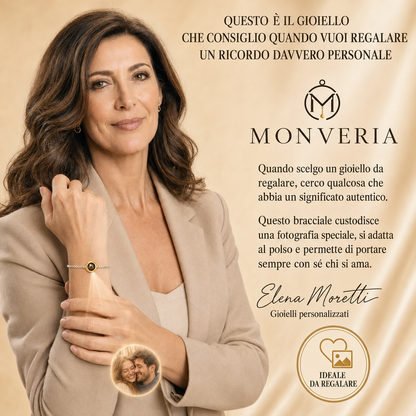 MONVERIA™ | Bracciale Legame Personalizzato con Foto