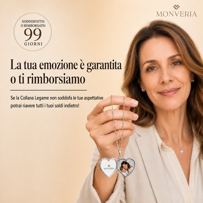 MONVERIA | Collana Legame Personalizzata con Foto