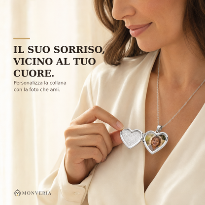 MONVERIA | Collana Legame Personalizzata con Foto